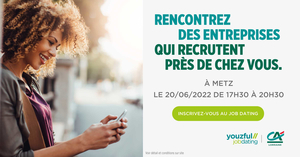 Job Dating à Metz: décrochez un emploi !