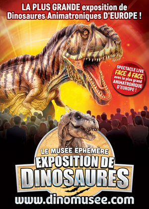 Le Musée Ephémère: les dinosaures arrivent à Châlons en Champagne