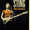 affiche STING - MY SONGS TOUR