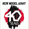 affiche NEW MODEL ARMY - "40 YEARS - 3 HOUR SHOW"