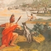 affiche Découverte d'un papier peint panoramique de 1805 - Journées du Patrimoine 2022